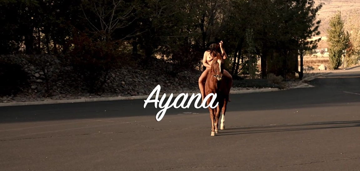 Ayana on Horseback