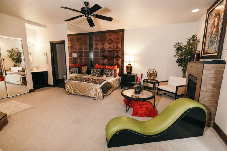 Asian luxury suite interior